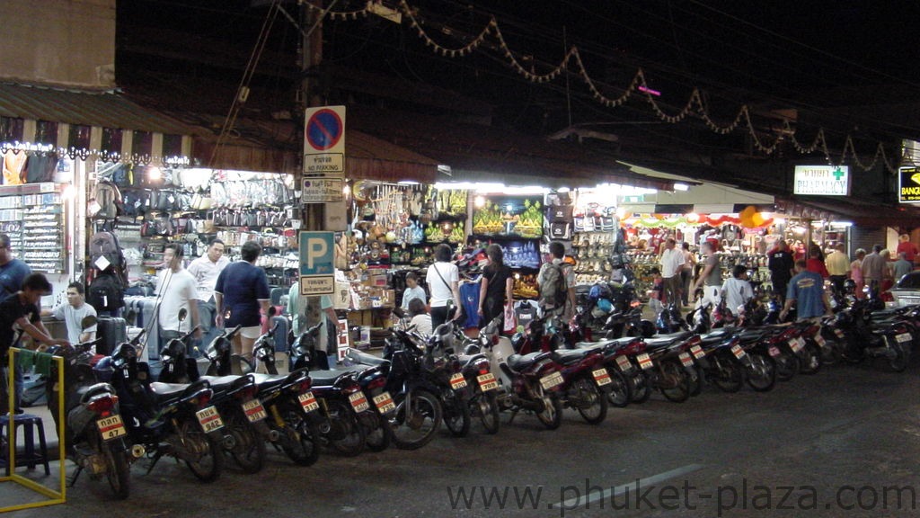 phuket photos shopping patong beach road