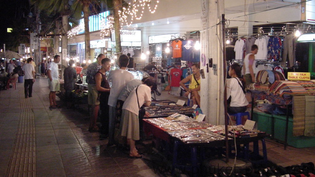 phuket photos shopping patong bangla road