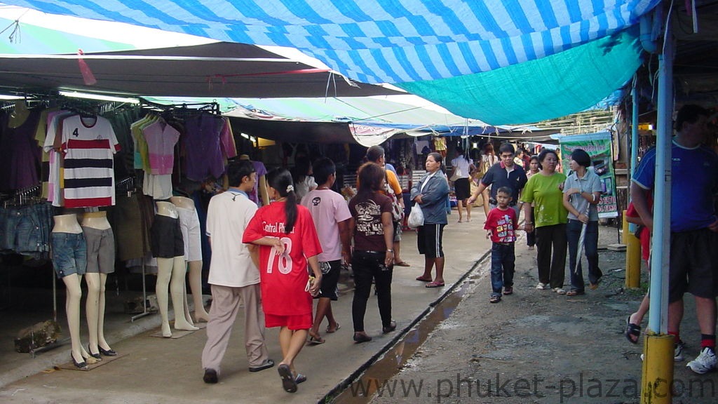 phuket photos shopping weekend market phuket town