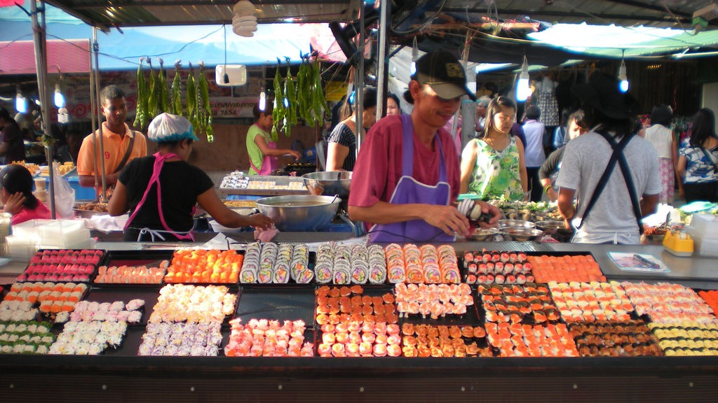 phuket photos daylife phuket town market