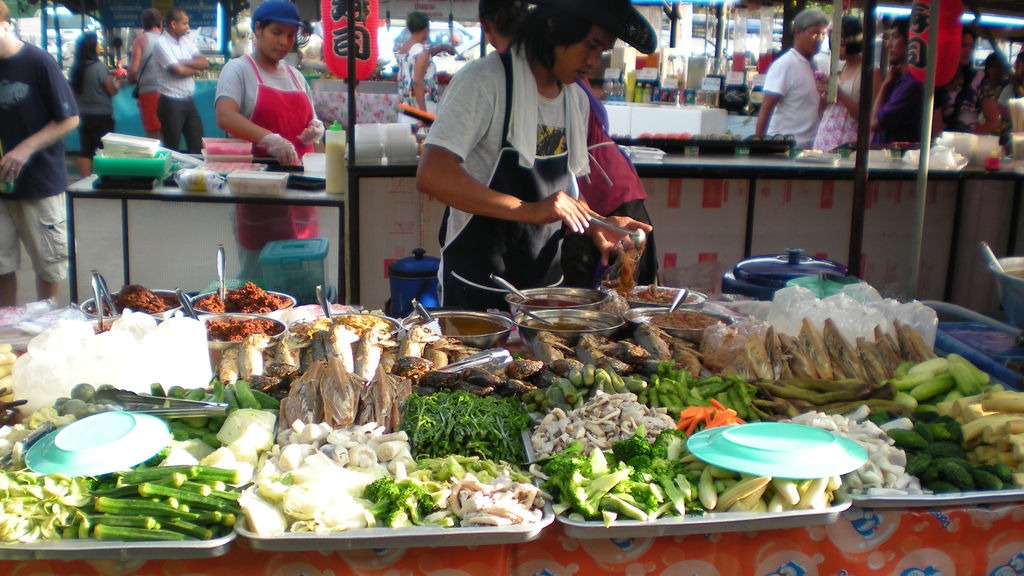 phuket photos daylife phuket town market