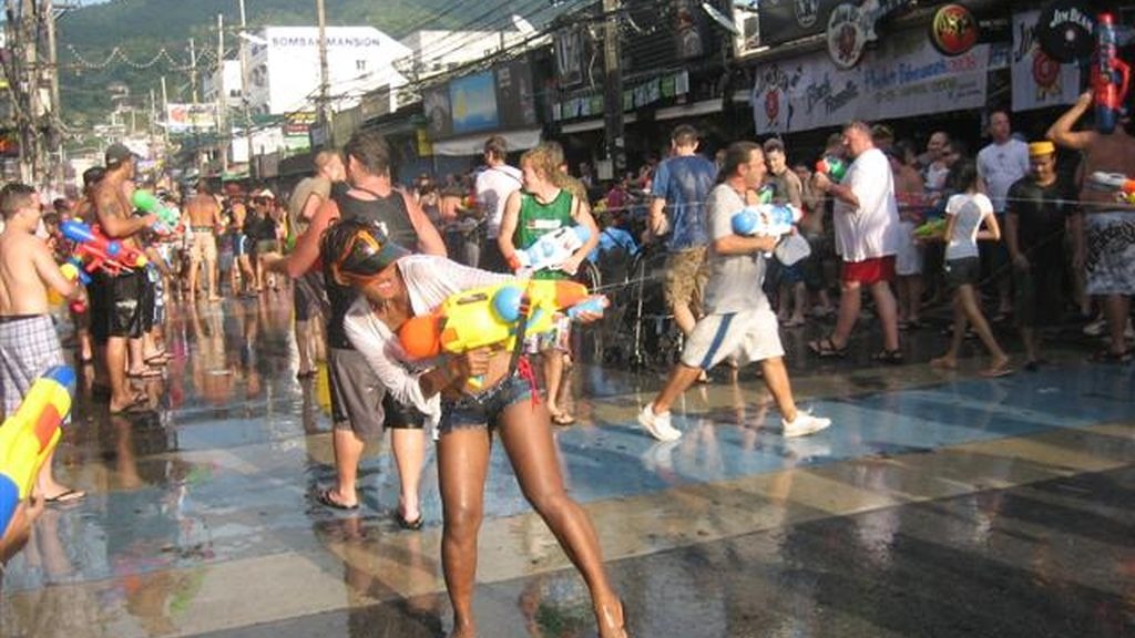 Songkran Phuket Thailand