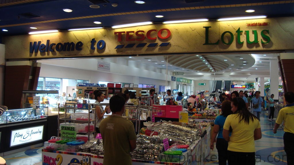 phuket photos shopping tesco lotus