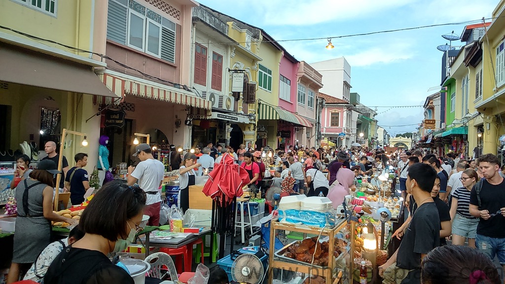 phuket photos shopping phuket town walking street market