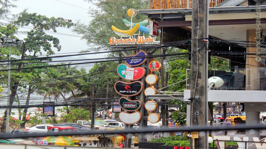 phuket photos shopping banana walk